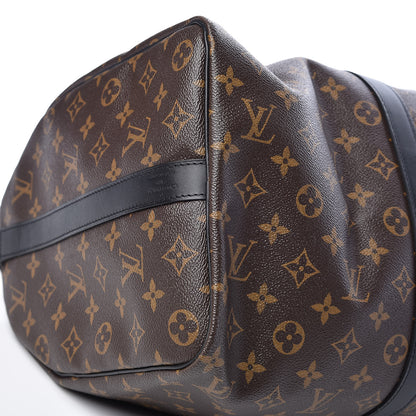 Louis Vuitton Monogram Macassar Keepall Bandouliere 45 8 of 9
