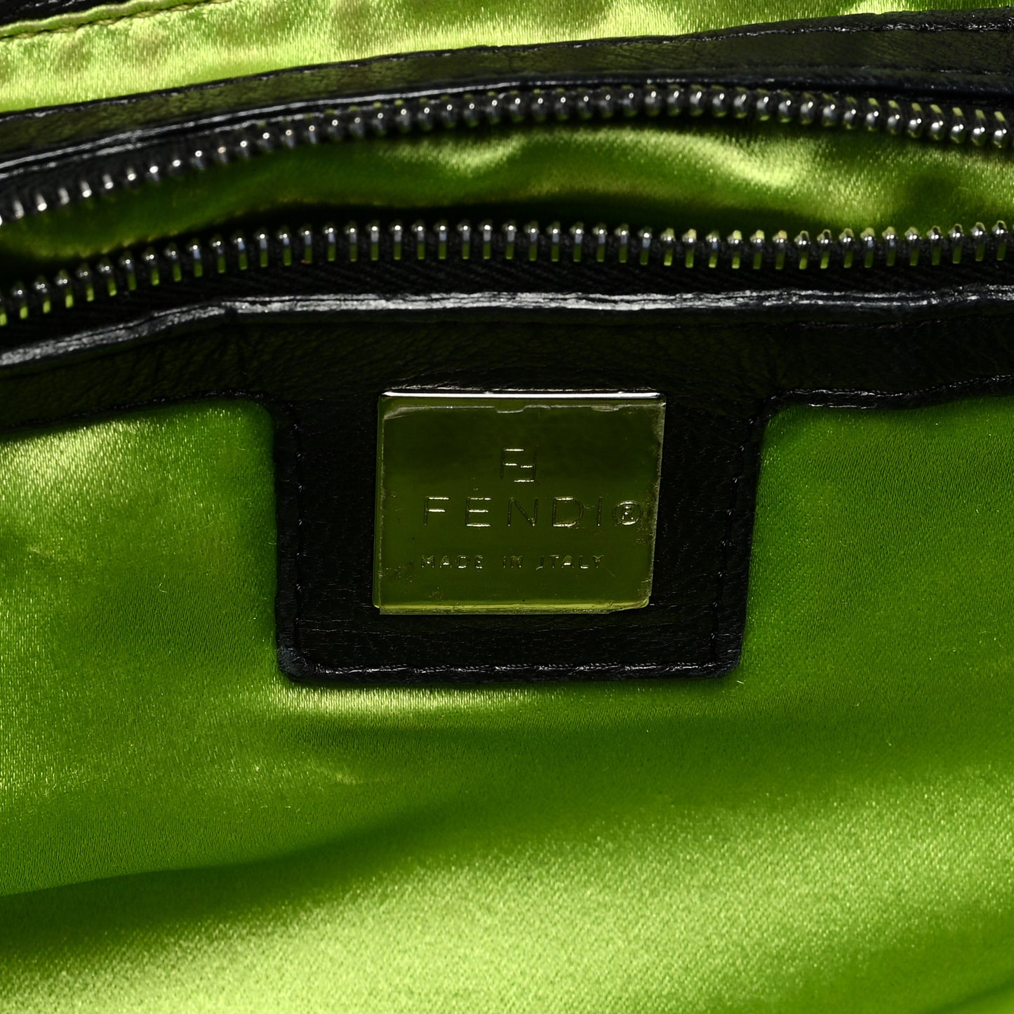 Calfskin Big Forever Mama Baguette Black