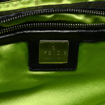Fendi Calfskin Big Forever Mama Baguette Black 6 of 11