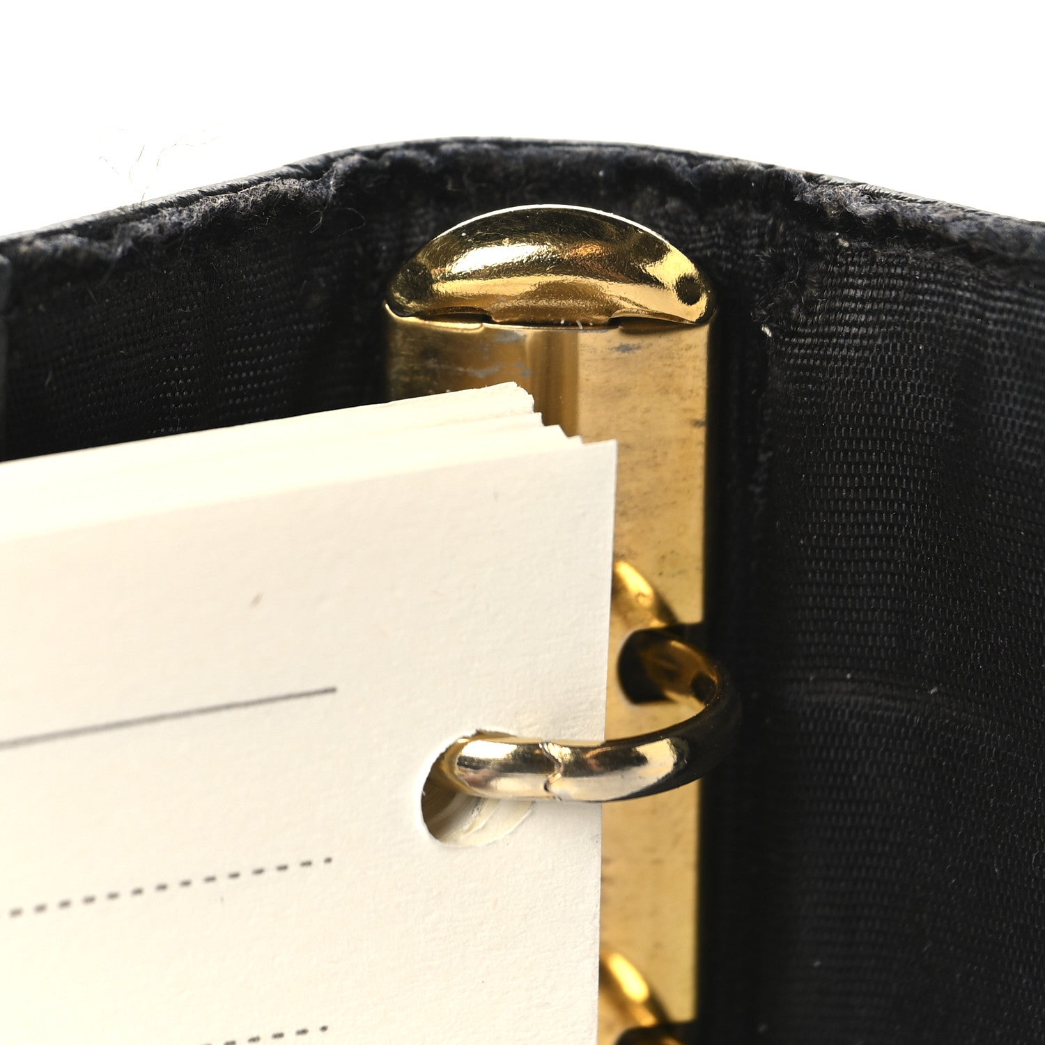 Chanel Caviar Timeless CC Ring Agenda Planner Black 13 of 14