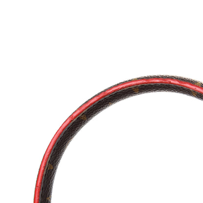 Louis Vuitton Monogram Calf Hair Spikes Iconoclasts Christian Louboutin Tote Red 11 of 18