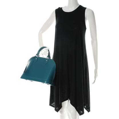 Louis Vuitton Epi Alma PM Cyan 2 of 7