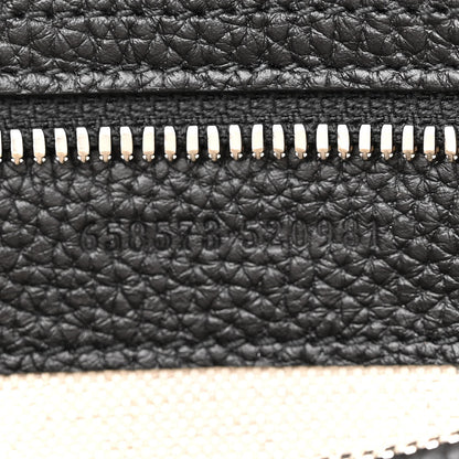 Gucci Piuma Calfskin Jumbo GG Embossed Briefcase Black 7 of 13