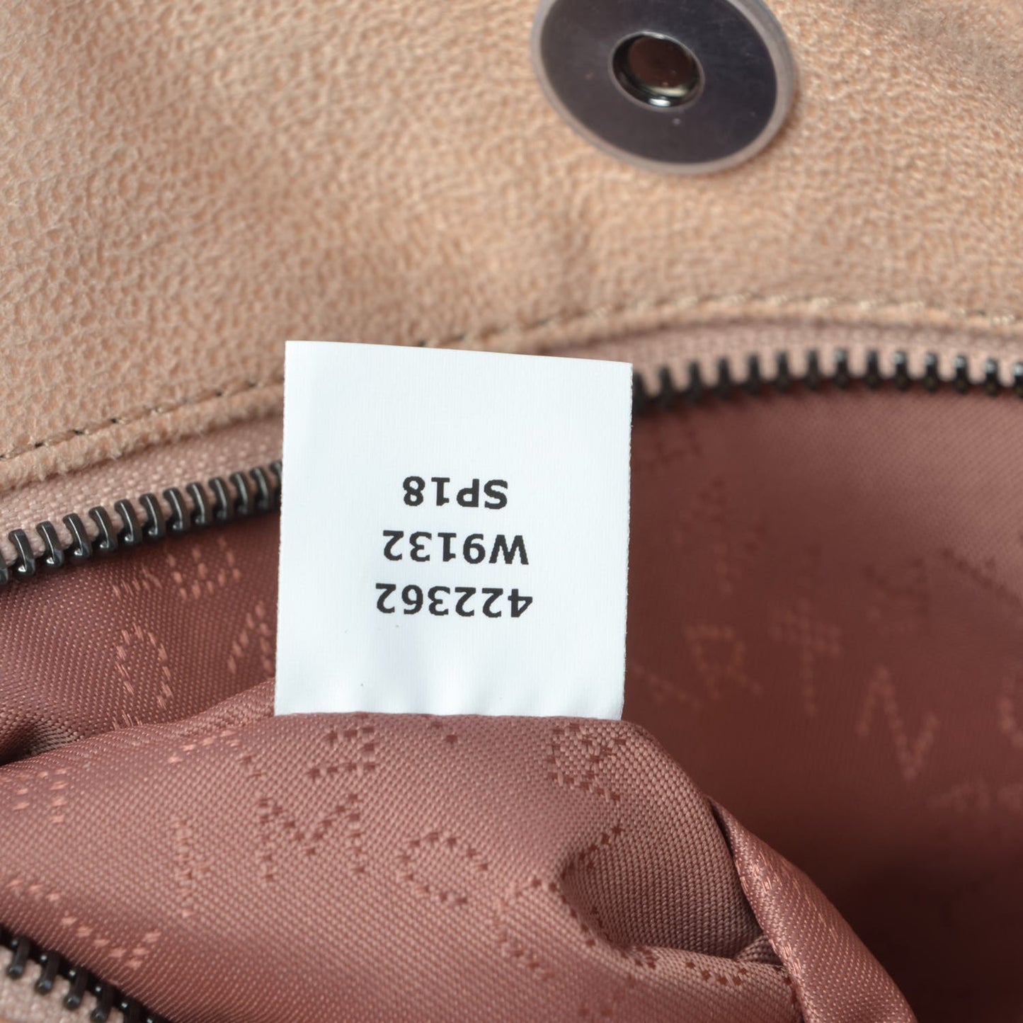 Shaggy Deer Falabella East West Shopper Tote Powder