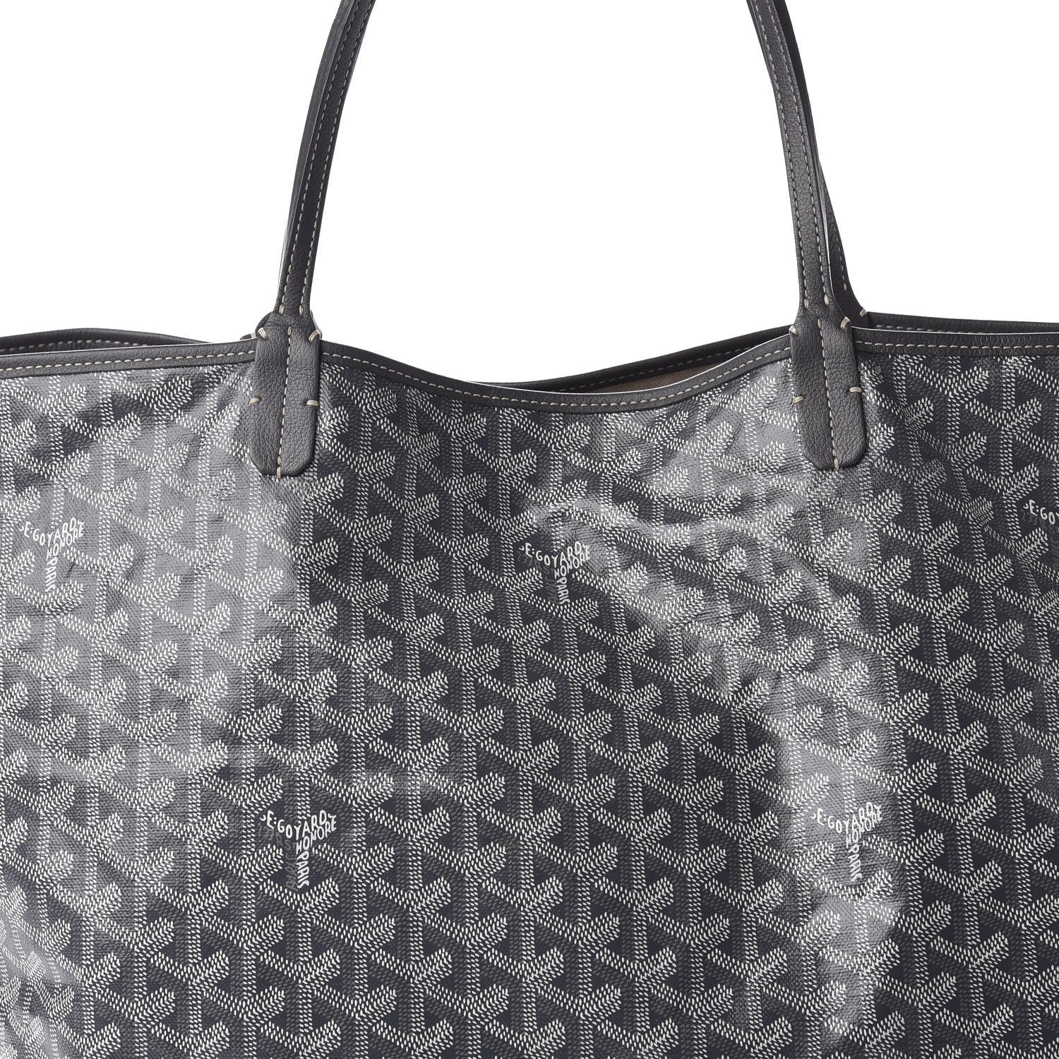 Goyard Goyardine Saint Louis GM Grey 12 of 12