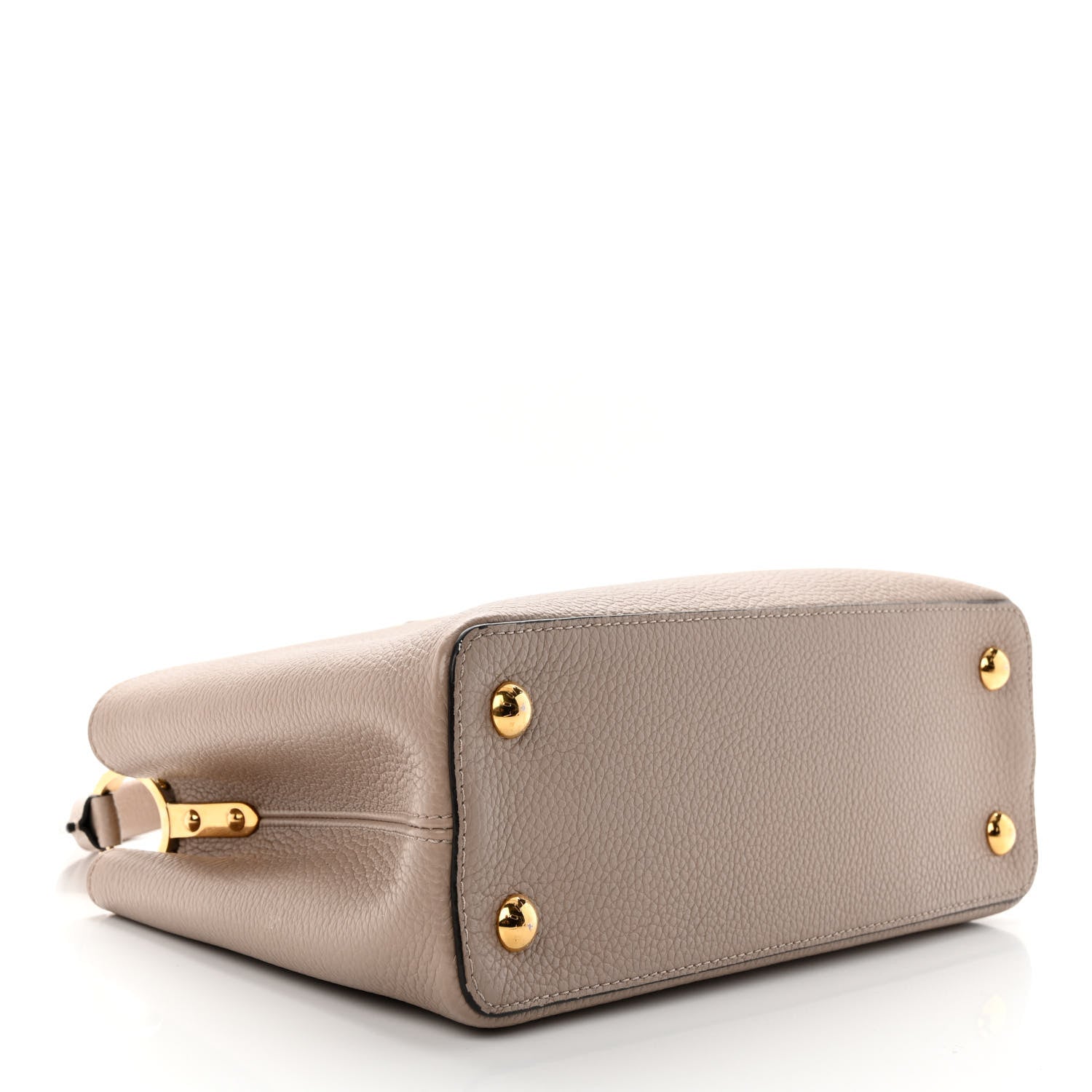 Louis Vuitton Taurillon Capucines MM Galet 4 of 9
