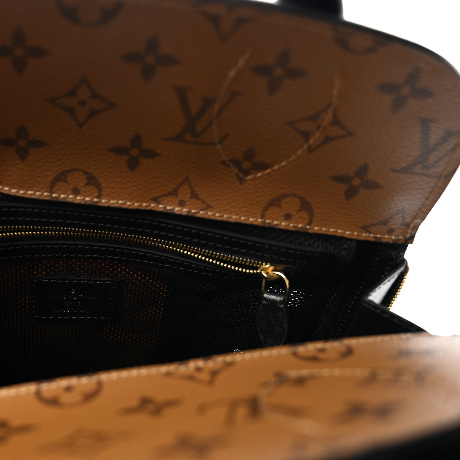 Louis Vuitton Reverse Monogram Tressage Tote 6 of 9