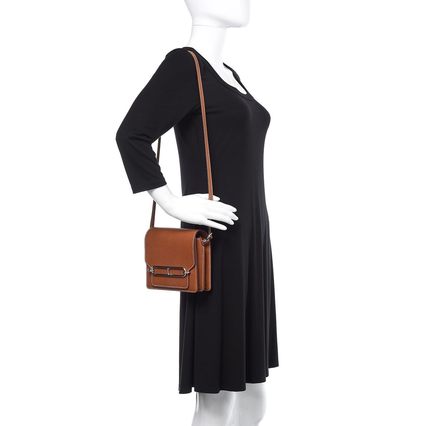 Barenia Faubourg Mini Sac Roulis Fauve