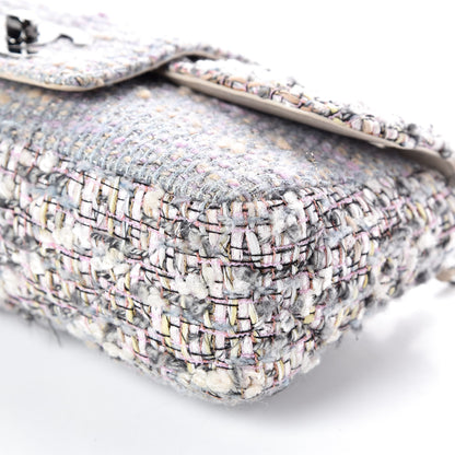 Chanel Tweed Medium Fantasy Flap Grey 6 of 11