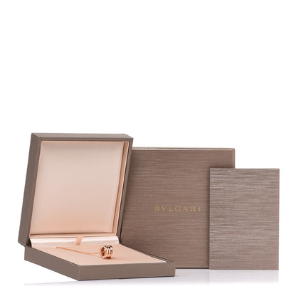 Bulgari 18K Rose Gold B.Zero1 Pendant Necklace 6 of 6