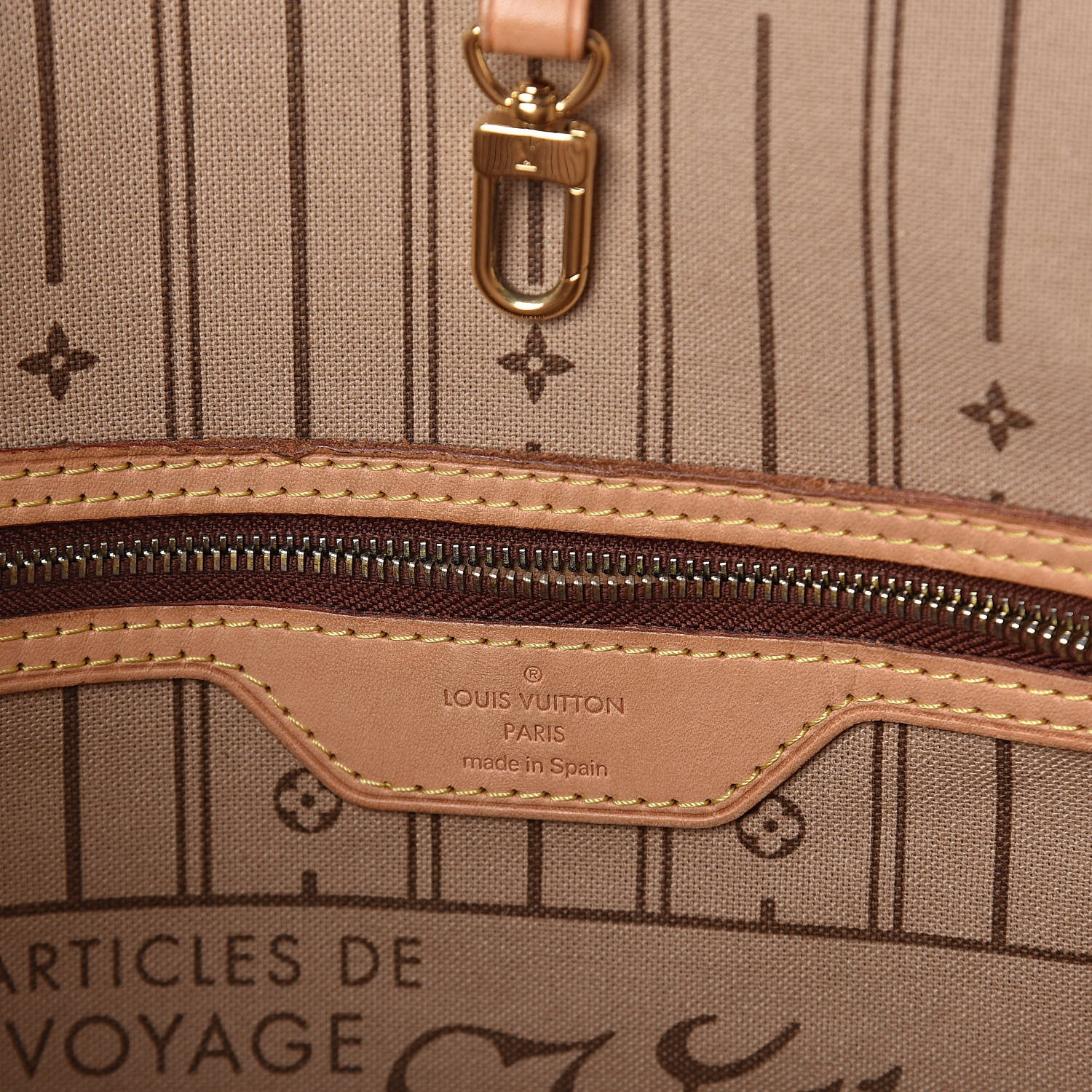 Louis Vuitton Monogram Neverfull MM 6 of 11