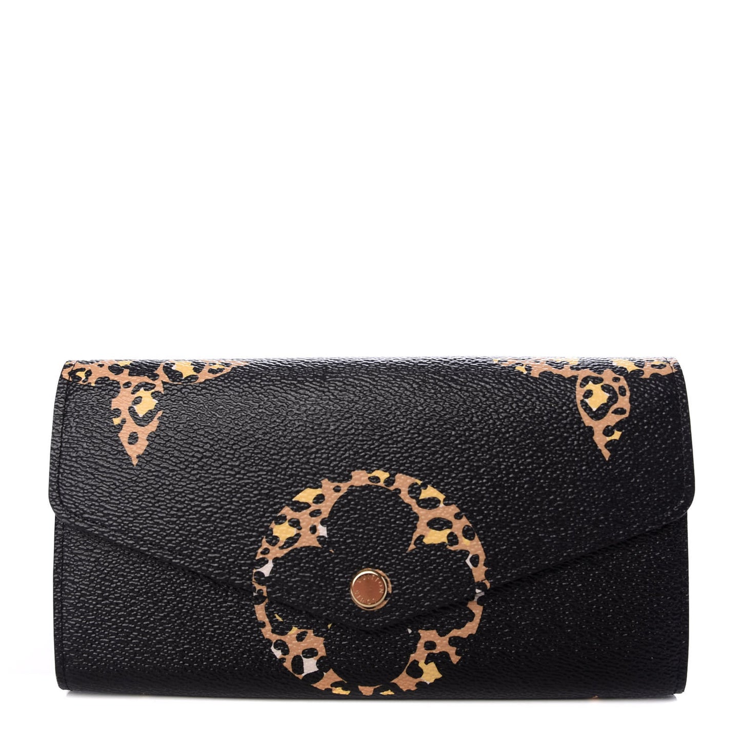 Monogram Giant Jungle Sarah Wallet Black