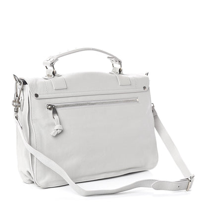 Proenza Schouler Lambskin Medium PS1 Satchel Pale Steel 3 of 8