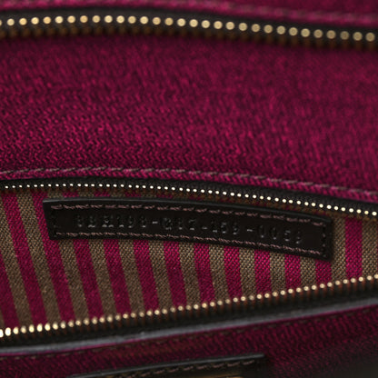 Fendi Zucca Spalmati Small Roll Tote Tobacco Fuxia 6 of 6