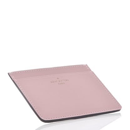 Louis Vuitton Calfskin Jeanne Wallet Card Holder Insert Rose Ballerine 3 of 5