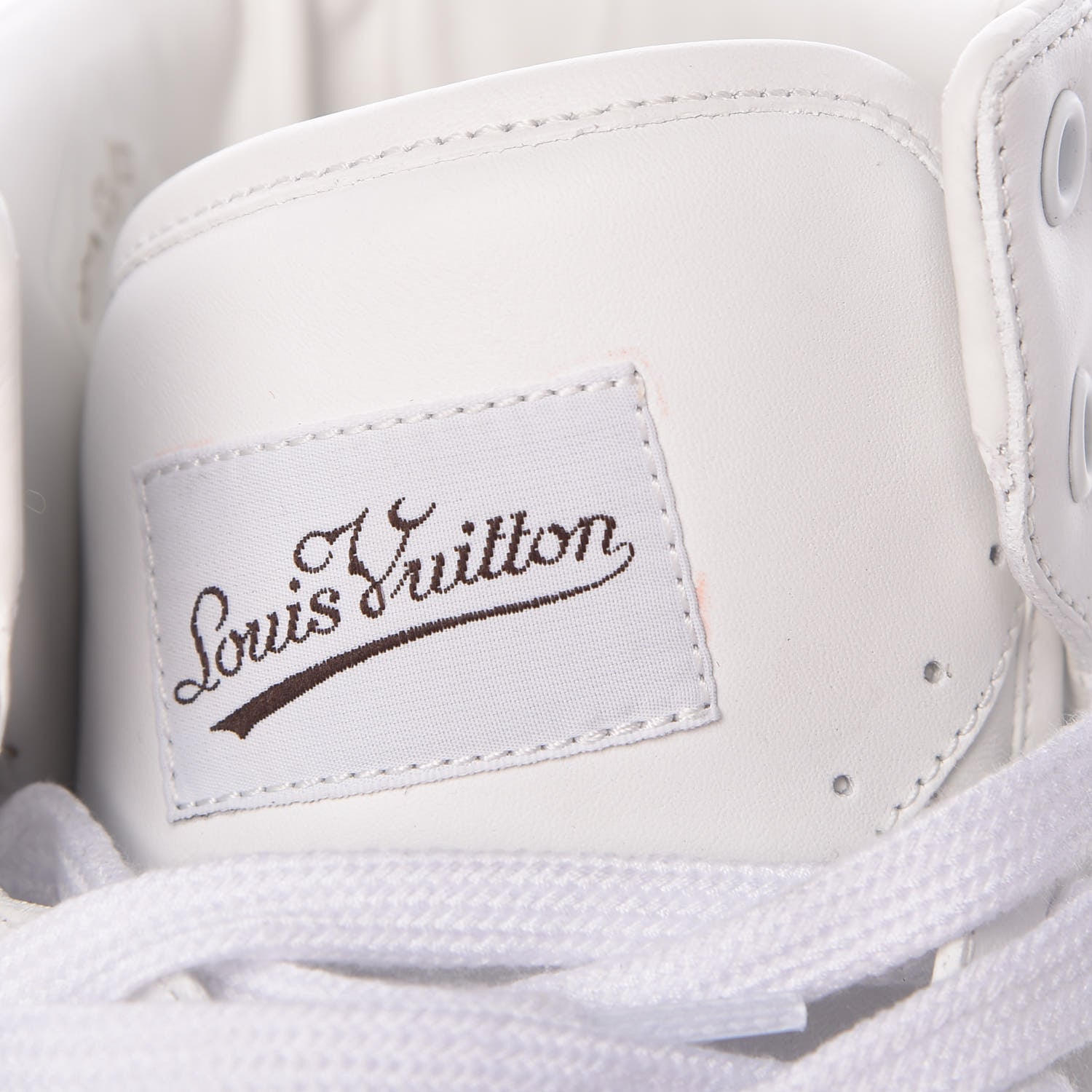 Louis Vuitton Calfskin Rivoli High Top Sneakers 8 White 11 of 12