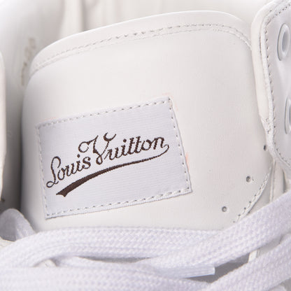 Louis Vuitton Calfskin Rivoli High Top Sneakers 8 White 11 of 12