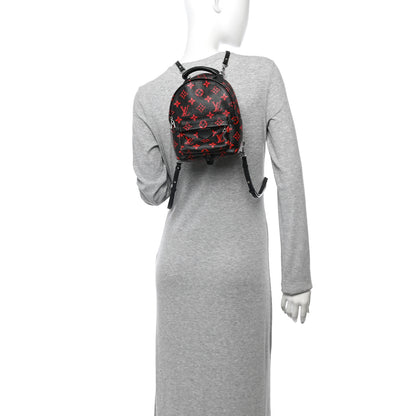 Louis Vuitton Monogram Infrarouge Palm Springs Backpack Mini 2 of 10