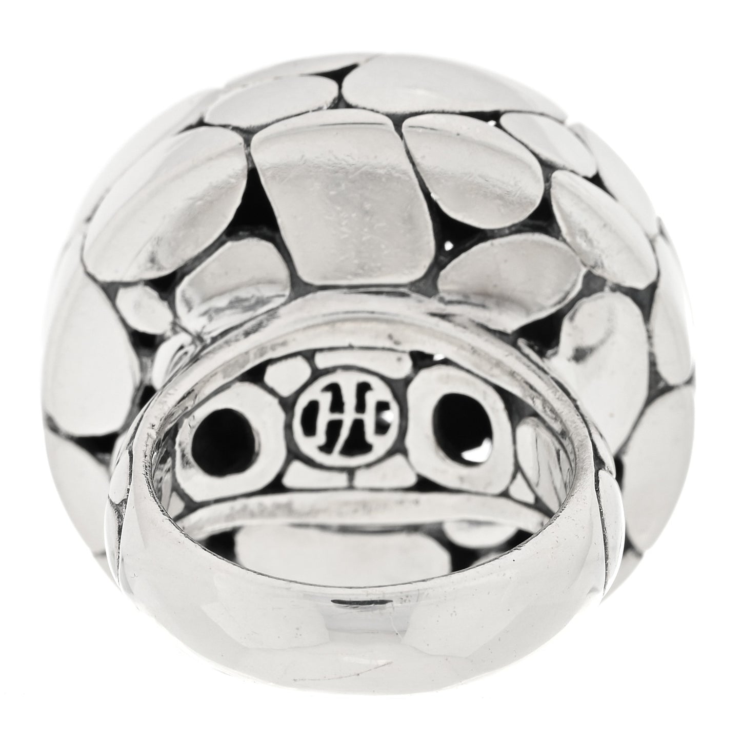 Sterling Silver Kali Pebble Ring 54 7