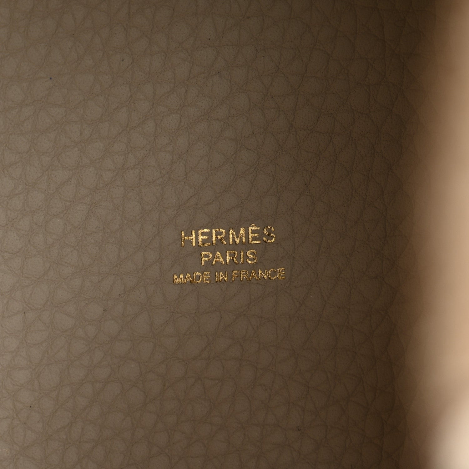 Hermes Taurillon Clemence Picotin Lock 18 PM Beton 6 of 12