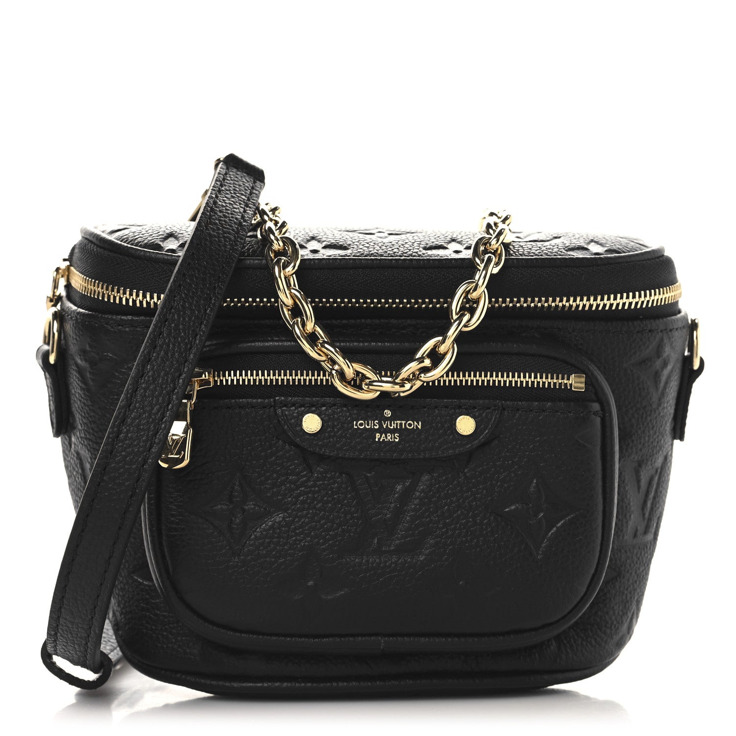 Louis Vuitton Empreinte Mini Bumbag Black 1 of 9