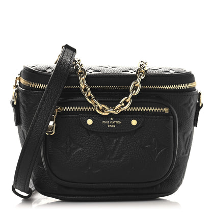Louis Vuitton Empreinte Mini Bumbag Black 1 of 9