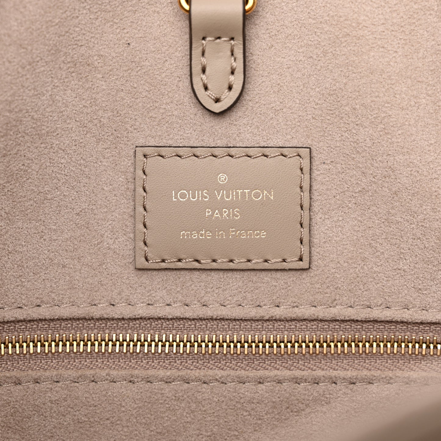 Empreinte Monogram Giant Onthego MM Tourterelle Creme