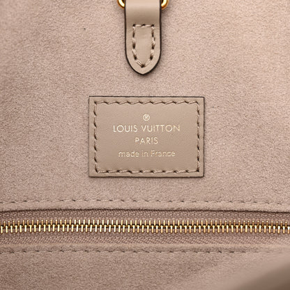 Louis Vuitton Empreinte Monogram Giant Onthego MM Tourterelle Creme 6 of 10