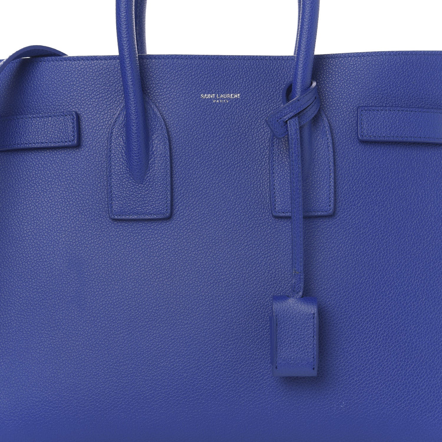 Saint Laurent Grained Calfskin Small Sac De Jour Outremer 12 of 12