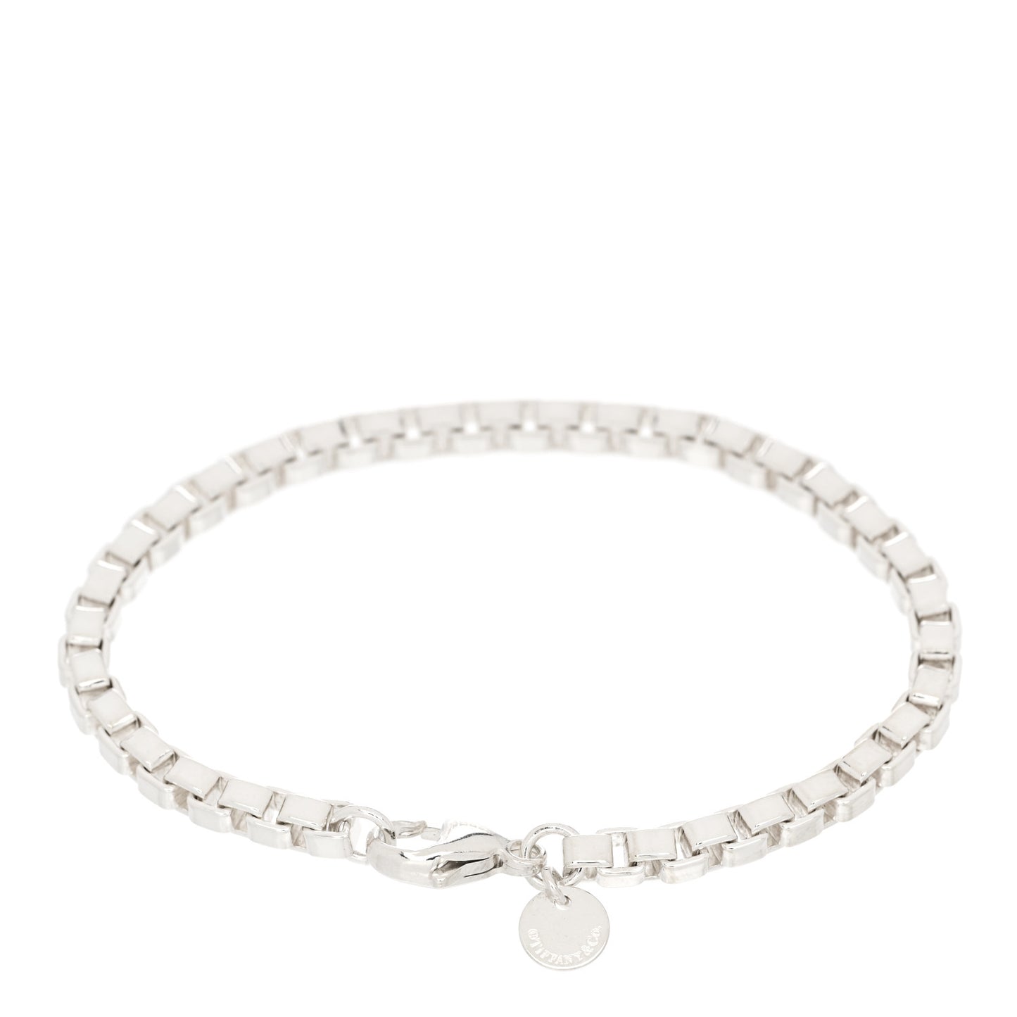 Sterling Silver 4mm Venetian Link Bracelet