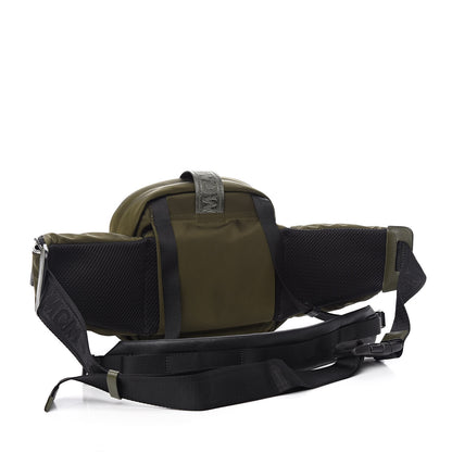 MCM Nylon Jemison Crossbody Loden Green 4 of 10