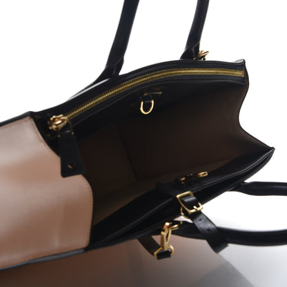 Louis Vuitton Calfskin City Steamer MM Vanilla Black 5 of 6