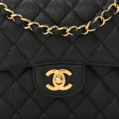 Chanel Caviar Quilted Small Double Flap Black 8 of 11