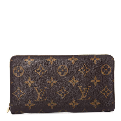 Louis Vuitton Monogram Porte-Monnaie Zippy Wallet 1 of 8