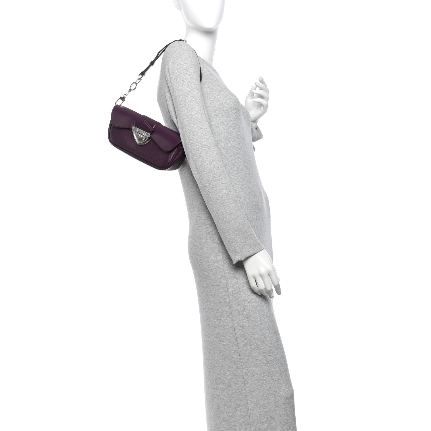 Louis Vuitton Epi Montaigne Clutch Cassis 2 of 11