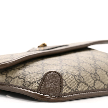 Gucci GG Supreme Monogram Neo Vintage Web Belt Bag Brown 9 of 12