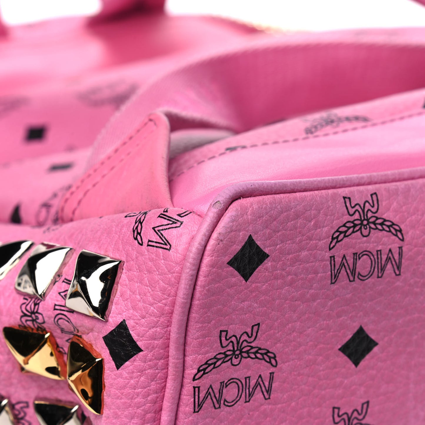 Visetos Studded Medium Stark M Backpack Pink