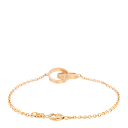 Cartier 18K Yellow Gold Interlocking LOVE Bracelet 2 of 3