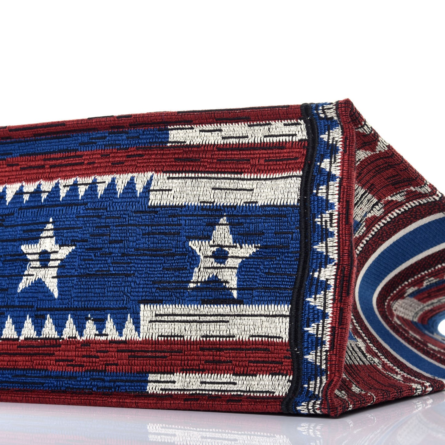 Canvas Embroidered Exclusive US Book Tote Multicolor