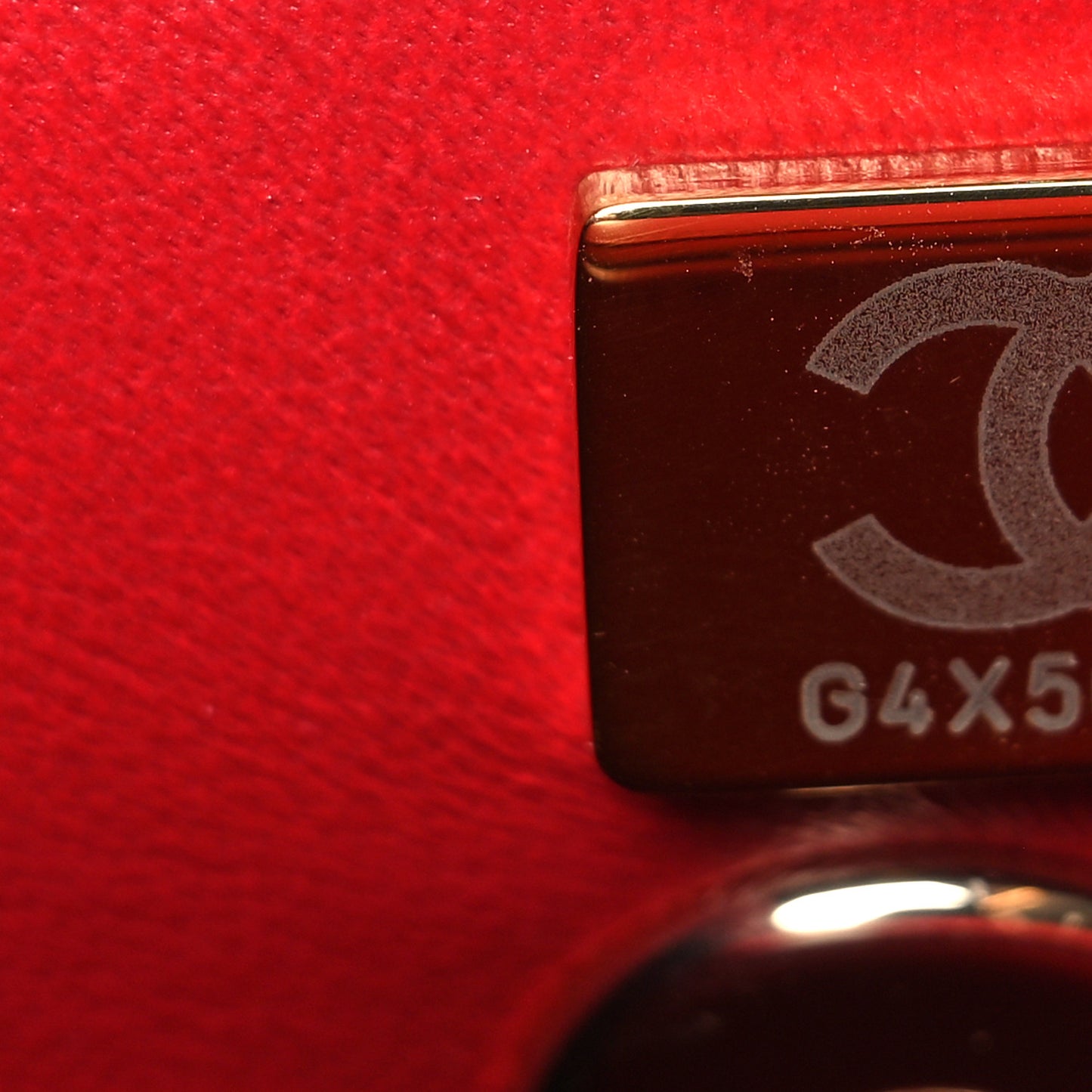 Caviar Quilted Mini Coco Handle Flap Red