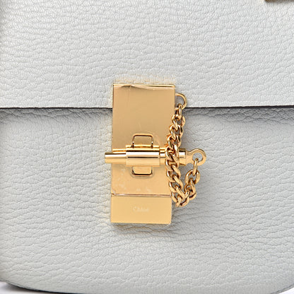 Chloe Grained Lambskin Drew Shoulder Bag Airy Grey 15 of 15