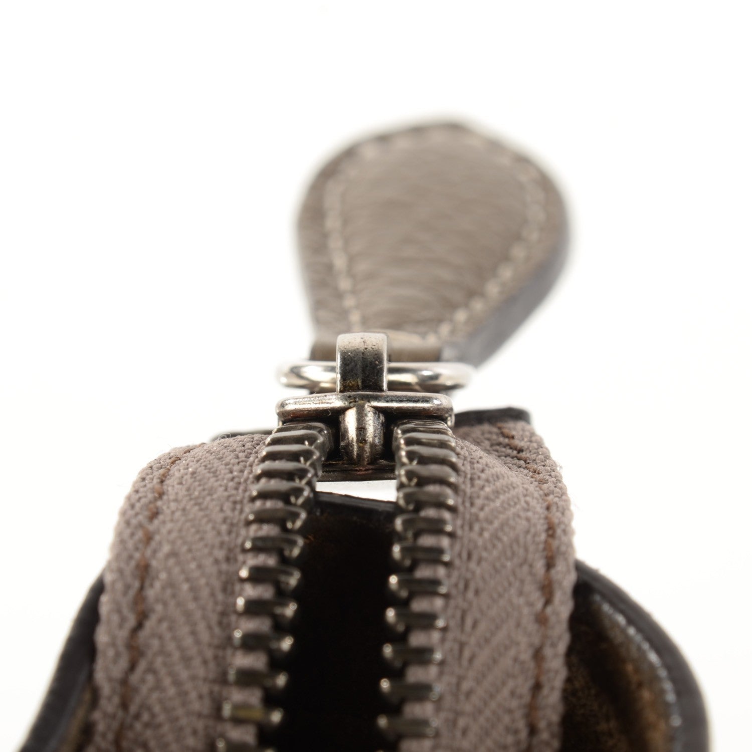 Celine Drummed Calfskin Nano Luggage Souris 8 of 8