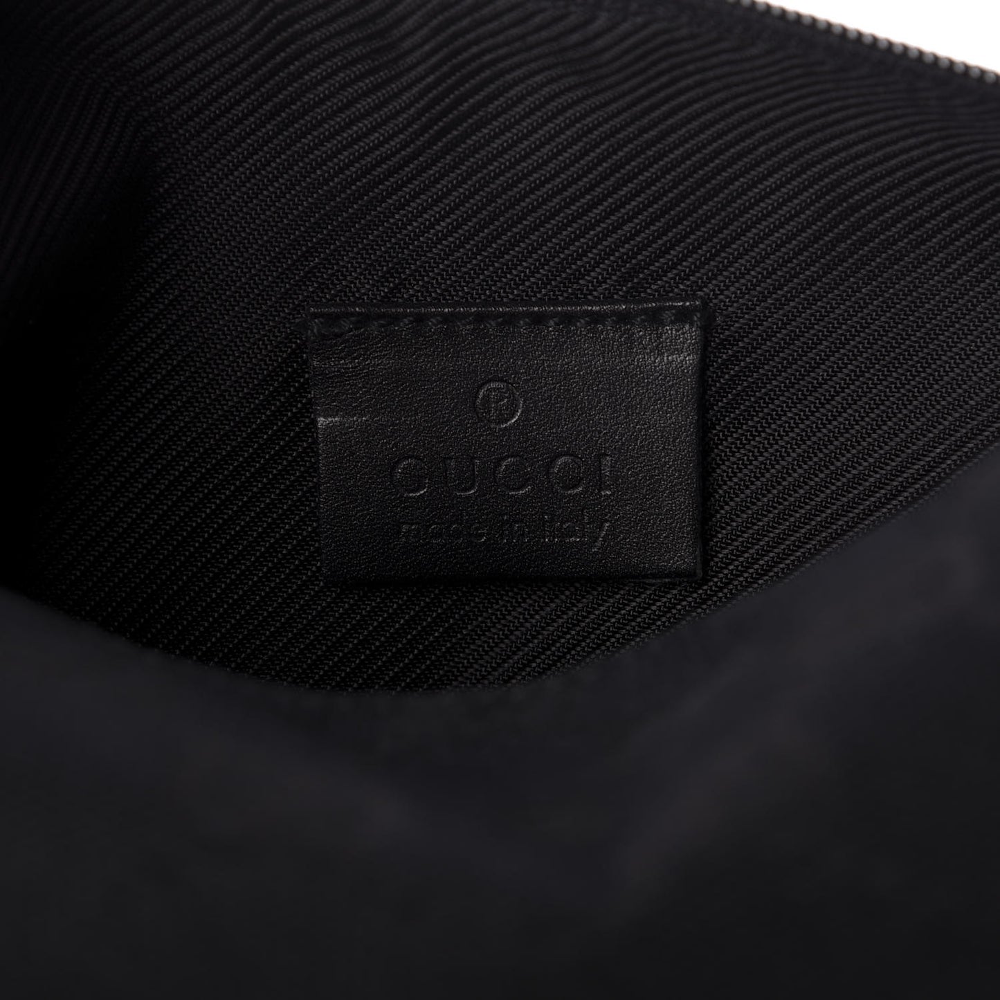 Monogram GG Pochette Shoulder Bag Black