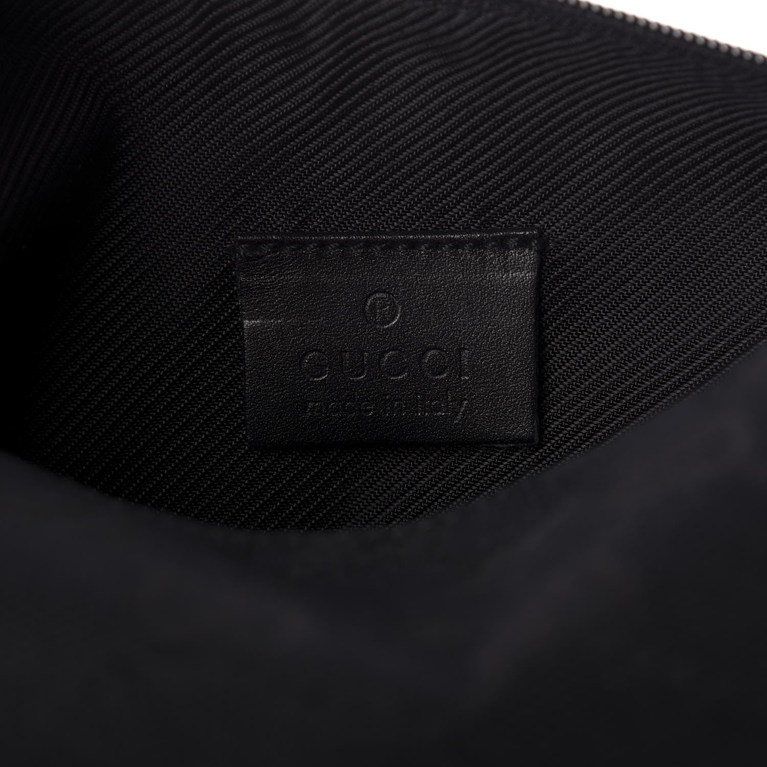 Gucci Monogram GG Pochette Shoulder Bag Black 8 of 9