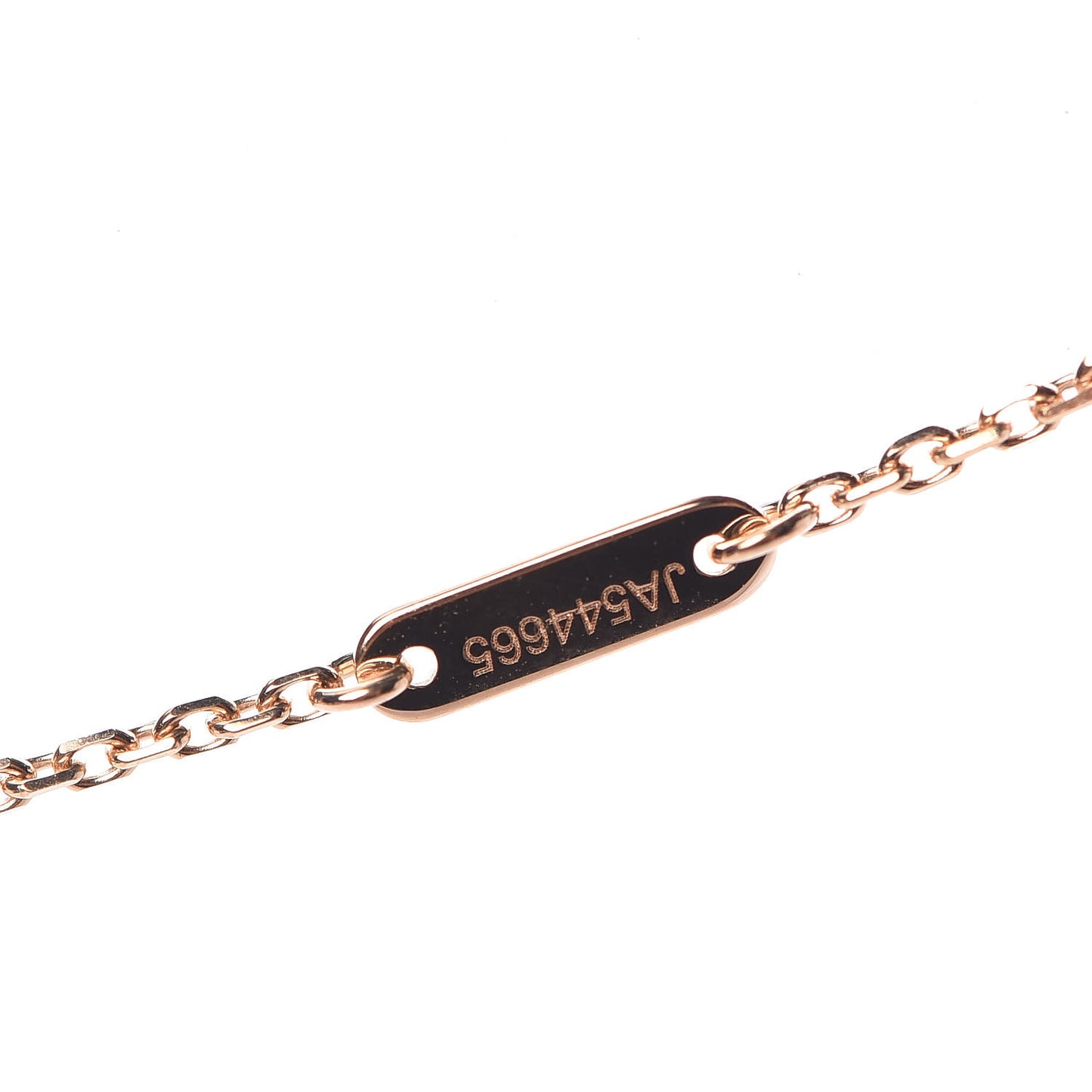 18K Rose Gold Sweet Alhambra Pendant Necklace