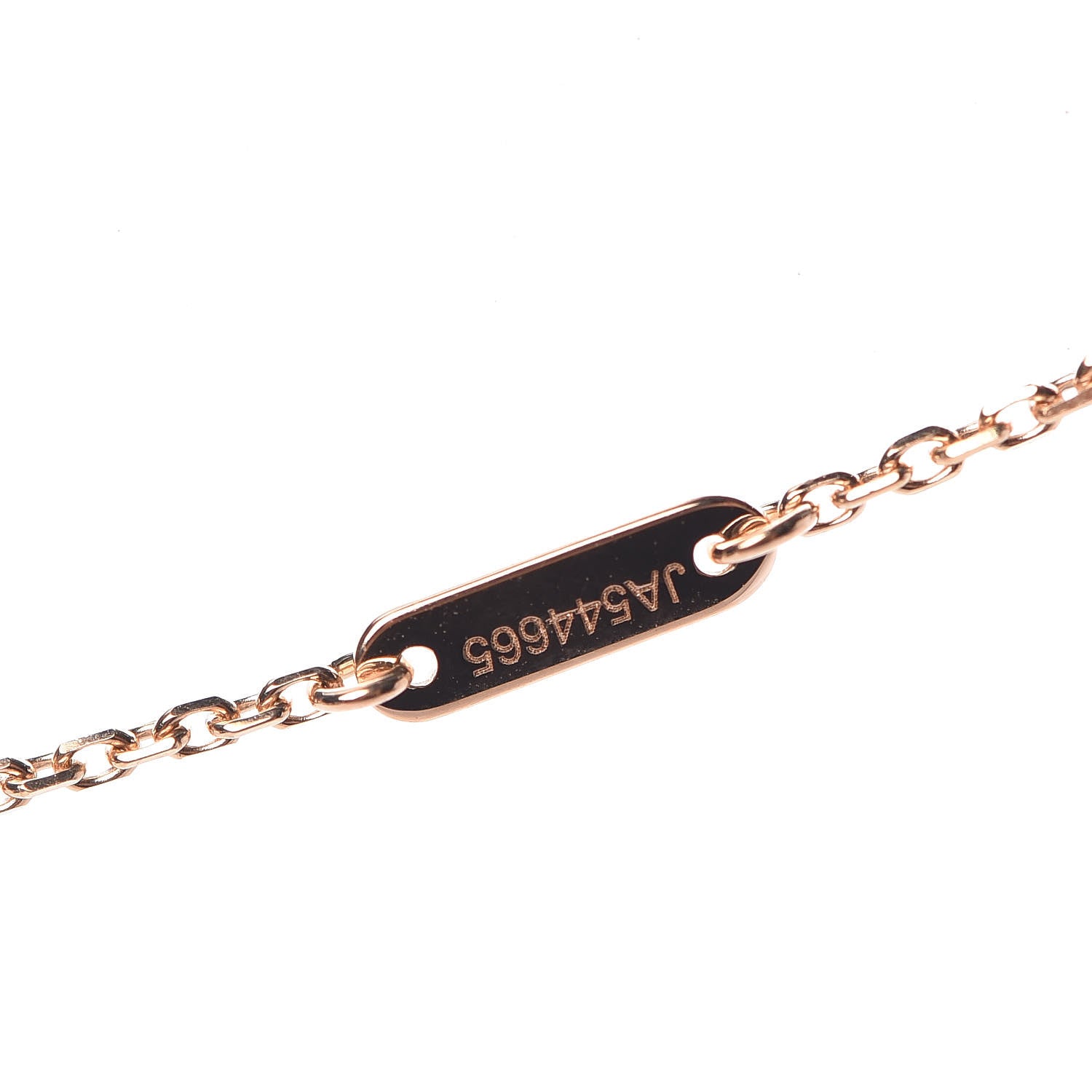 Van Cleef & Arpels 18K Rose Gold Sweet Alhambra Pendant Necklace 5 of 7