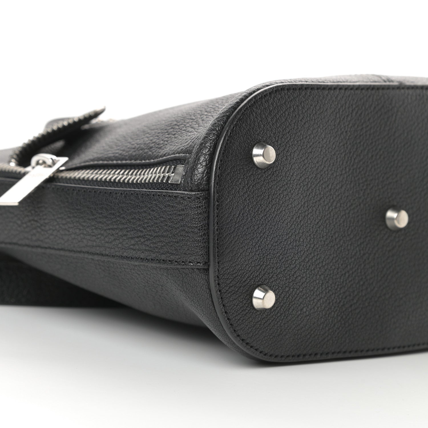 Alexander McQueen Calfskin De Manta Shoulder Bag Black 8 of 10