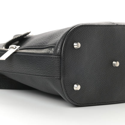 Alexander McQueen Calfskin De Manta Shoulder Bag Black 8 of 10