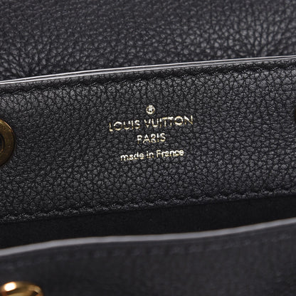 Louis Vuitton Calfskin Lockme Mini Backpack Black 7 of 8
