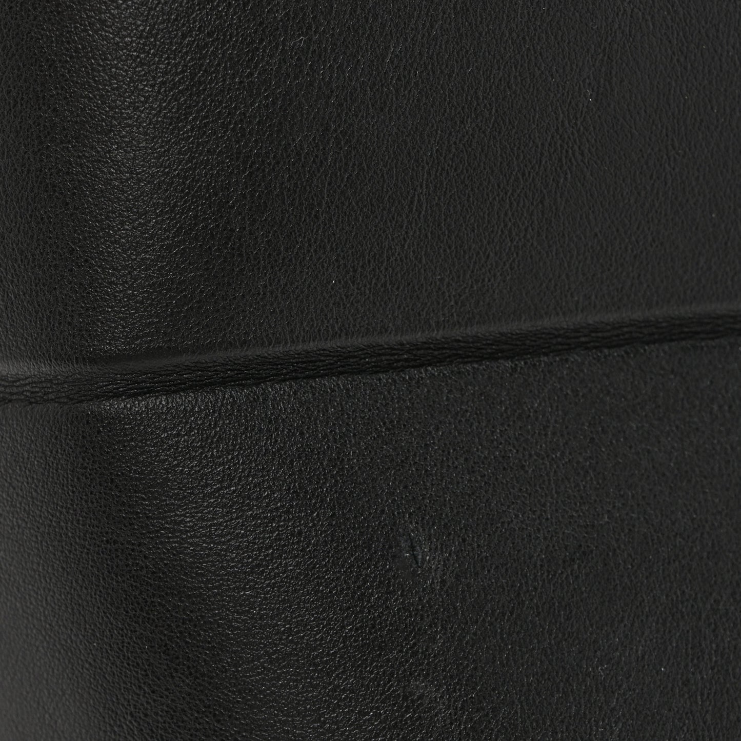 Shiny Calfskin Medium Puzzle Fold Tote Black